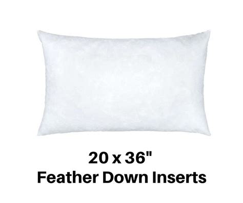 20 x 36 pillow insert|20x36 king pillow insert.